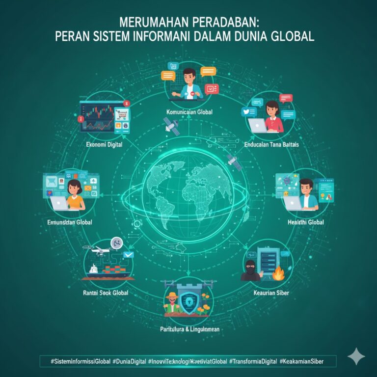 Merajut Konektivitas Global, Peran Tak Tergantikan Sistem Informasi dalam Era Digital